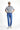 İndigo Slim Fit Dar Kesim Likralı Denim Pantolon