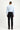 Siyah Regular Fit Likralı Denim Pantolon