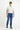 Koyu Mavi  Regular Fit Likralı Denim Pantolon