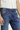 Koyu Mavi  Regular Fit Likralı Denim Pantolon