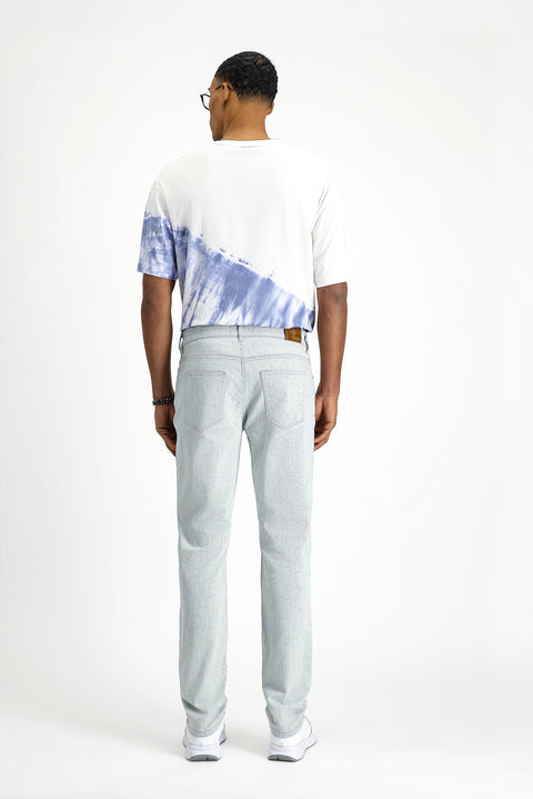 Açık Mavi 7 Drop Slim Fit Dar Kesim Likralı Denim Pantolon