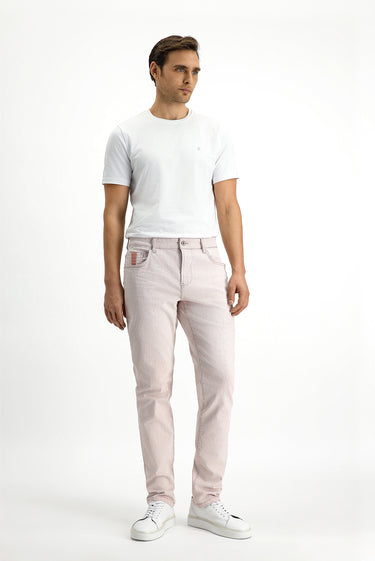 Yavru Ağzı Slim Fit Dar Kesim Likralı Denim Pantolon