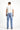 İndigo Regular Fit Likralı Denim Pantolon