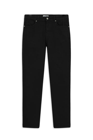  Siyah Slim Fit Dar Kesim Likralı Denim Pantolon