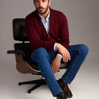 İndigo 6 Drop Regular Fit Standart Kesim Likralı Denim Pantolon