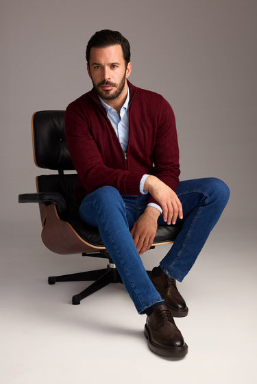 İndigo Regular Fit Likralı Denim Pantolon