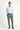 Koyu Mavi  Super Slim Fit Ekstra Dar Kesim Likralı Beli Lastikli İpli Klasik Kumaş Pantolon
