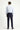  Koyu Lacivert Super Slim Fit Ekstra Dar Kesim Desenli Likralı Klasik Kumaş Pantolon