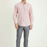 Orta Gri 7 Drop Slim Fit Dar Kesim Klasik Kumaş Pantolon