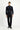 Siyah Slim Fit Dar Kesim Klasik Kumaş Pantolon