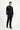 Siyah Slim Fit Dar Kesim Klasik Kumaş Pantolon