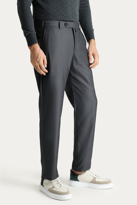 Orta Antrasit 6 Drop Regular Fit Standart Kesim Klasik Kumaş Pantolon