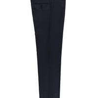 Siyah Lacivert 4 Drop Relaxed Fit Rahat Kesim Klasik Kumaş Pantolon