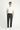  Orta Füme Slim Fit Dar Kesim Klasik Kumaş Pantolon