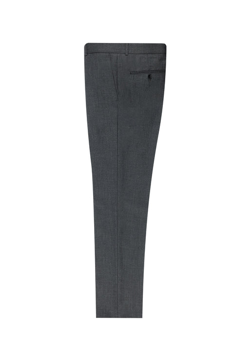 Koyu Füme 6 Drop Regular Fit Standart Kesim Klasik Kumaş Pantolon