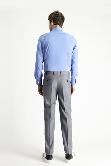  Açık Füme Slim Fit Dar Kesim Klasik Kumaş Pantolon