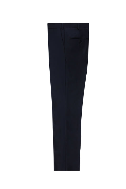 Koyu Lacivert 6 Drop Regular Fit Standart Kesim Klasik Kumaş Pantolon