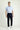  Koyu Lacivert Slim Fit Dar Kesim Klasik Kumaş Pantolon