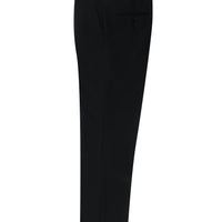 Siyah Relaxed Fit Rahat Kesim Klasik Kumaş Pantolon