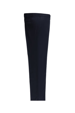  Koyu Lacivert 7 Drop Slim Fit Dar Kesim Klasik Kumaş Pantolon