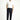 Siyah Lacivert Slim Fit Dar Kesim Klasik Kumaş Pantolon