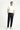Siyah Lacivert Slim Fit Dar Kesim Klasik Kumaş Pantolon
