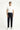 Siyah Lacivert Slim Fit Dar Kesim Klasik Kumaş Pantolon