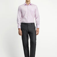 Orta Füme 4 Drop Relaxed Fit Rahat Kesim Klasik Kumaş Pantolon