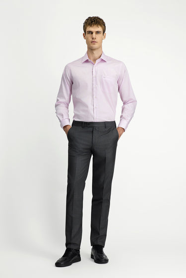 Orta Füme 4 Drop Relaxed Fit Rahat Kesim Klasik Kumaş Pantolon