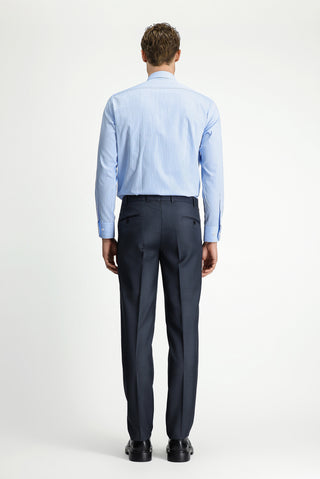  Koyu Füme 4 Drop Relaxed Fit Rahat Kesim Klasik Kumaş Pantolon