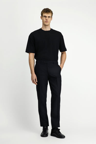  Siyah Slim Fit Dar Kesim Klasik Pantolon