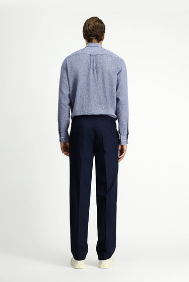 Koyu Lacivert Regular Fit Klasik Pantolon