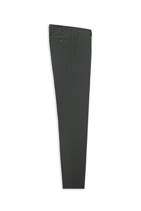 Orta Füme 6 Drop Regular Fit Standart Kesim Klasik Kumaş Pantolon
