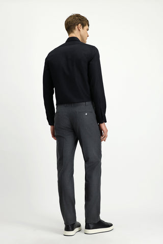  Orta Füme Regular Fit Klasik Kumaş Pantolon