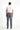 Koyu Füme Super Slim Fit Ekstra Dar Kesim Beli Lastikli İpli Gofre Likralı Klasik Kumaş Pantolon