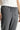 Koyu Füme Super Slim Fit Ekstra Dar Kesim Beli Lastikli İpli Gofre Likralı Klasik Kumaş Pantolon