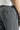 Koyu Füme Super Slim Fit Ekstra Dar Kesim Beli Lastikli İpli Gofre Likralı Klasik Kumaş Pantolon