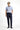 Siyah Lacivert Super Slim Fit Ekstra Dar Kesim Beli Lastikli İpli Gofre Likralı Klasik Kumaş Pantolon