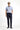Siyah Lacivert Super Slim Fit Ekstra Dar Kesim Beli Lastikli İpli Gofre Likralı Klasik Kumaş Pantolon