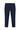 Lacivert Super Slim Fit Ekstra Dar Kesim Beli Lastikli İpli Gofre Likralı Klasik Kumaş Pantolon