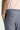 Havacı Mavi Super Slim Fit Ekstra Dar Kesim Beli Lastikli İpli Gofre Likralı Klasik Kumaş Pantolon