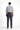 Koyu Antrasit Super Slim Fit Ekstra Dar Kesim Beli Lastikli İpli Gofre Likralı Klasik Kumaş Pantolon