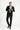 Orta Antrasit Super Slim Fit Ekstra Dar Kesim Beli Lastikli İpli Gofre Likralı Klasik Kumaş Pantolon