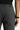 Orta Antrasit Super Slim Fit Ekstra Dar Kesim Beli Lastikli İpli Gofre Likralı Klasik Kumaş Pantolon