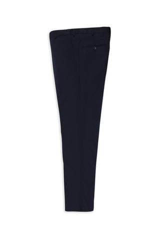  Açık Lacivert 4 Drop Relaxed Fit Rahat Kesim Likralı Klasik Kumaş Pantolon