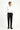 Siyah Slim Fit Dar Kesim Klasik Kumaş Pantolon