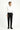 Siyah Slim Fit Dar Kesim Klasik Kumaş Pantolon