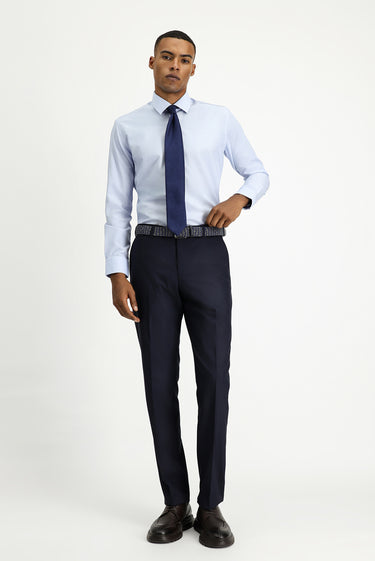  Koyu Lacivert Regular Fit Klasik Kumaş Pantolon