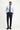 Koyu Lacivert Slim Fit Dar Kesim Klasik Kumaş Pantolon