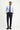  Koyu Lacivert Slim Fit Dar Kesim Klasik Kumaş Pantolon